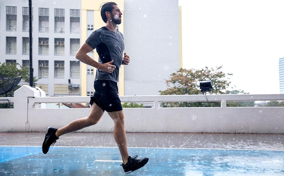 JBL Endurance Run 3 In-Ear Sports Earphones USB-C High-Resolution IP65 Waterproof Dustproof Secure Fit Wired Black