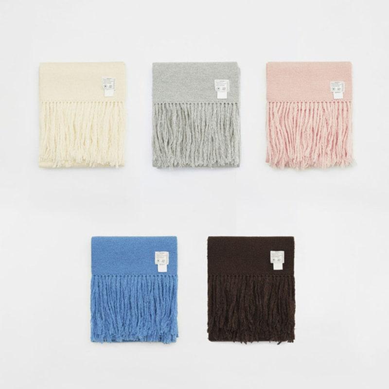 MONGDOL [5 colors] Heavy Wool Knit Muffler MDAC032
