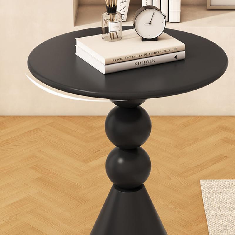 Ironwork Edge Table, Small Apartment, Cream Style Living Room, Circular Creative Coffee Table,sofa Edge Table, Simple and Modern