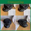 Color Solid Rivet Alternative Streetwear Flat Top Hat Waterproof Punk Fans Goth