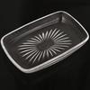 European Fruit Butter Cheese Tray,With lid Metal Bark Texture Shape Exquisite Golden Cake Plate,Snack Plate Wedding Decoration