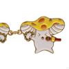 2Pcs Cartoon Collar Clip Funny Fashion Jewelry Gifts Creative Lapel Pins Cute Badge Brooch for