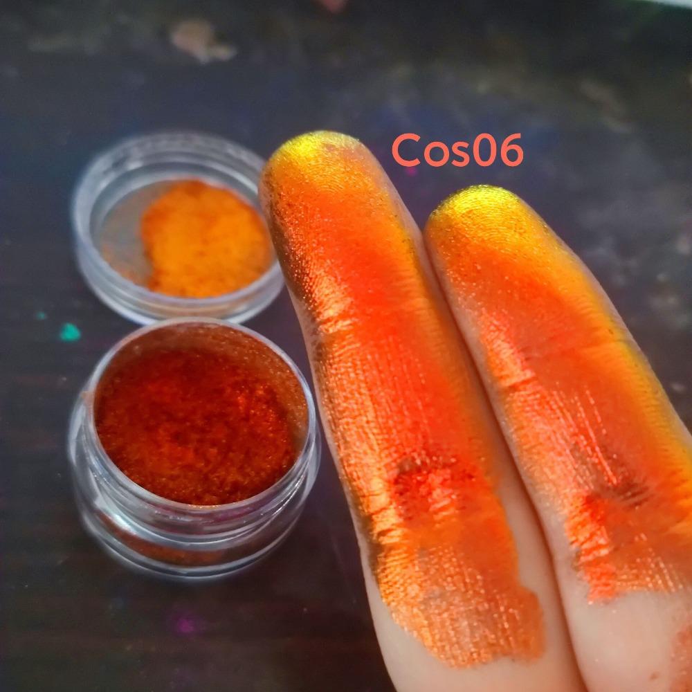 

Mini Ultra Fine MultiChrome Eyeshadow Powder Glitter Rainbow Eyeshadow Powder Manicure Cos10