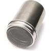 Flour Sugar Salt Shaker, 7oz Stainless Steel Chocolate Shaker Icing Sugar Salt Cocoa Flour Coffee Shaker Sifter for Kitchen Craft
