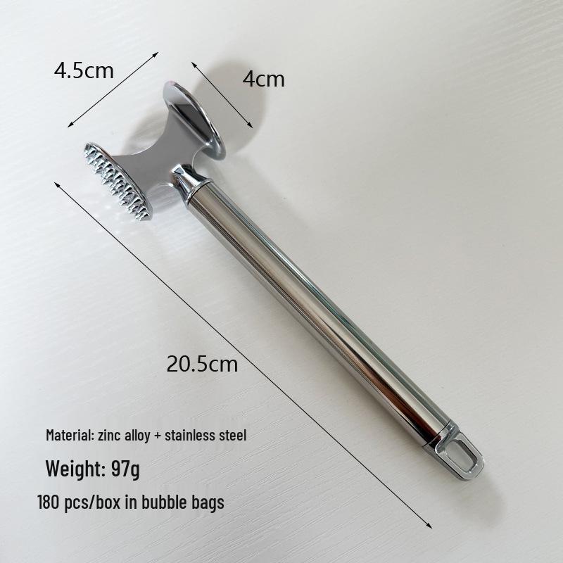 Double-Sided Kitchen Meat Tenderizer & Steak Hammer