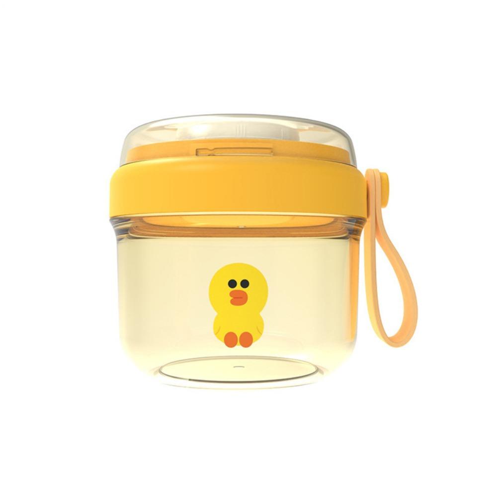 650ml Breakfast Cups Seal Oats Container Portable Salad Cup  for Oatmeal Cereal Nut Yogurt