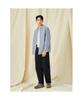 Binpolmen Melange Check Shirt Navy (Bc5164C31R)