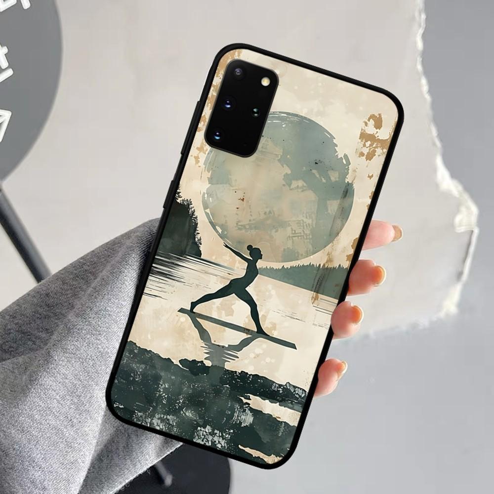 The Yoga Phone Case For Samsung S 9 10 20 21 22 23 30 23 24 Plus Lite Ultra FE S10lite Fundas