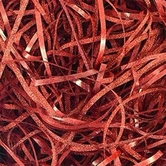 Shiny Gold & Silver Glitter Raffia Gift Box Filler for Weddings and Candy Packaging