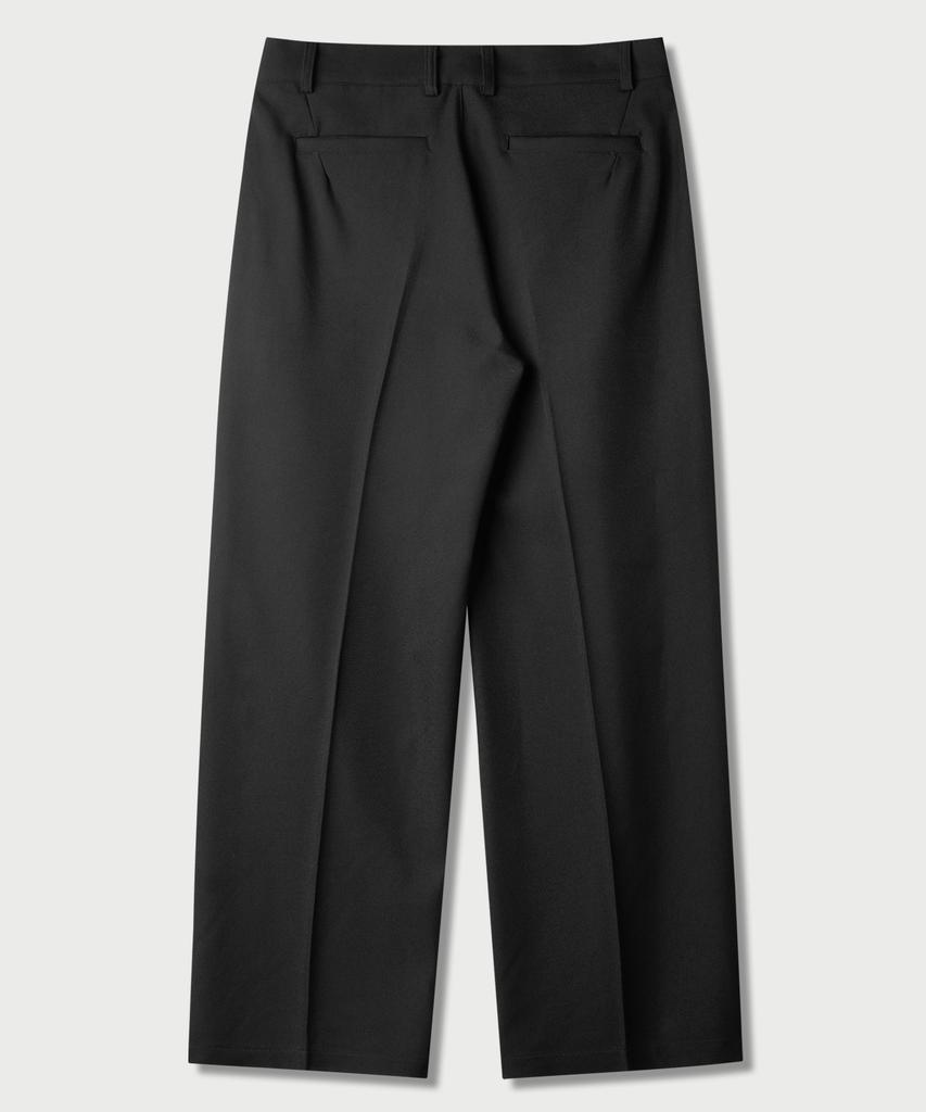 JEMUT Four Seasons Wide Slacks Black Mmlp2651