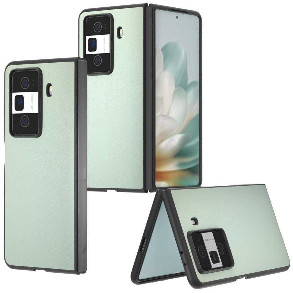 For Honor Magic Vs3 5G Case PU Leather Coated Hard PC Protective Phone Cover