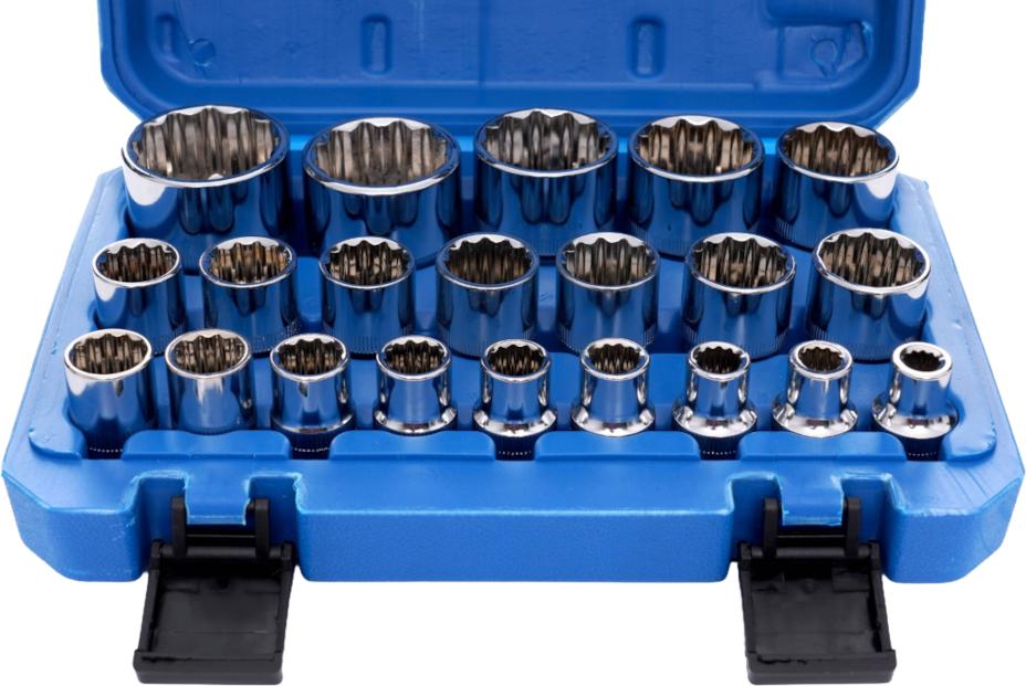Set of 12-point Sockets, 21 Pieces, KD10348