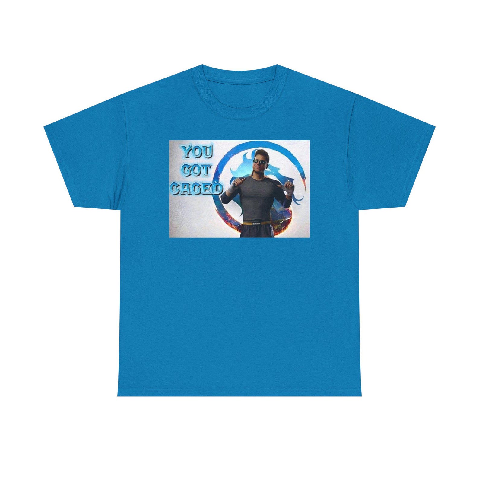 Johnny Cage Unisex Heavy Cotton Tee S