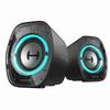 Edifier Hecate Gaming 4W 3 Inputs AUX Stereo G1000II Japanese Distributor Speakers, Output, (Bluetooth, (3.5mm Mini), USB-A), (Black) [Authorized