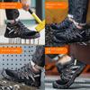 Labor Insurance Shoes Anti-smashing, Non-slip and Breathable Plastic Steel Head Construction Site Wear-resistant and Dirt-resistant Work Shoes