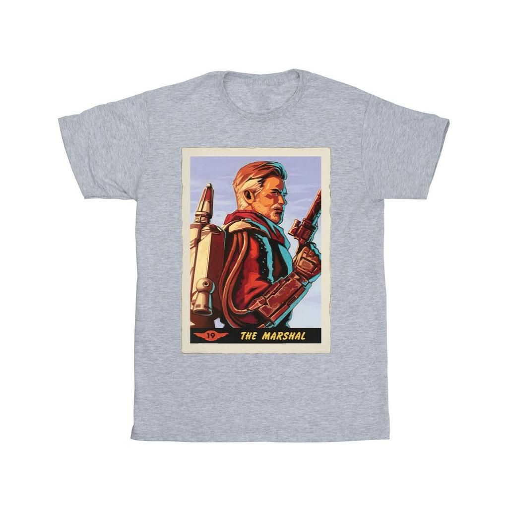 Star Wars Mens The Mandalorian The Marshal T-Shirt