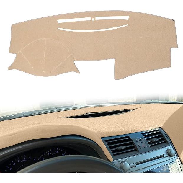 Dash Cover Mat  Fit For Toyota Camry 2002 2003 2004 2005 2006 With Cutout For Sensors And Dash Speakers, W/O Cutout For Airbag, Dashboard Cover Pad