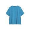 Li-Ning Série Zootopie T-shirt Décontracté à Manches Courtes avec Imprimé Dessin Animé pour Homme Tops Bleu Lac Foncé AHST265-2