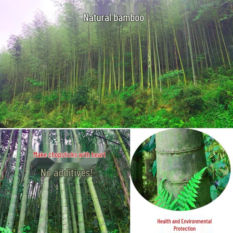 Bamboo Disposable Chopsticks Set - Individually Wrapped, Four-Piece, Small Round; Includes Free Shipping.