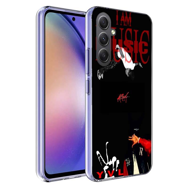 I AM MUSIC P-Playboi Carti Phone Case For Samsung A54 A34 A24 A14 A53 A33 A23 A13 A52S A32 A22 A12 A17 Galaxy A03S A04S A02S A42