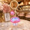 Ornaments Mushroom Keychain Colorful Bag Hanging Pendant Creative Mushroom Pendant  Backpack Charm