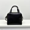 Minimalist Small Square Leather Crossbody Bag Genuine Lamb Skin Shoulder Women Daily Use