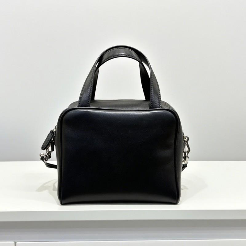 Minimalist Small Square Leather Crossbody Bag Genuine Lamb Skin Shoulder Women Daily Use