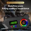 Y30A With FM Radio Motorcycle Helmet Headset LCD Display Bluetooth 5.4 Headphones Waterproof Motorcycle Helmet Earphones