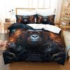 Orangutan Duvet Covers for Boys Men Quilt Covers Lightweight Down Room Decor Queen King Size 2 Pillowcase 1 Duvet Cover No Quilt