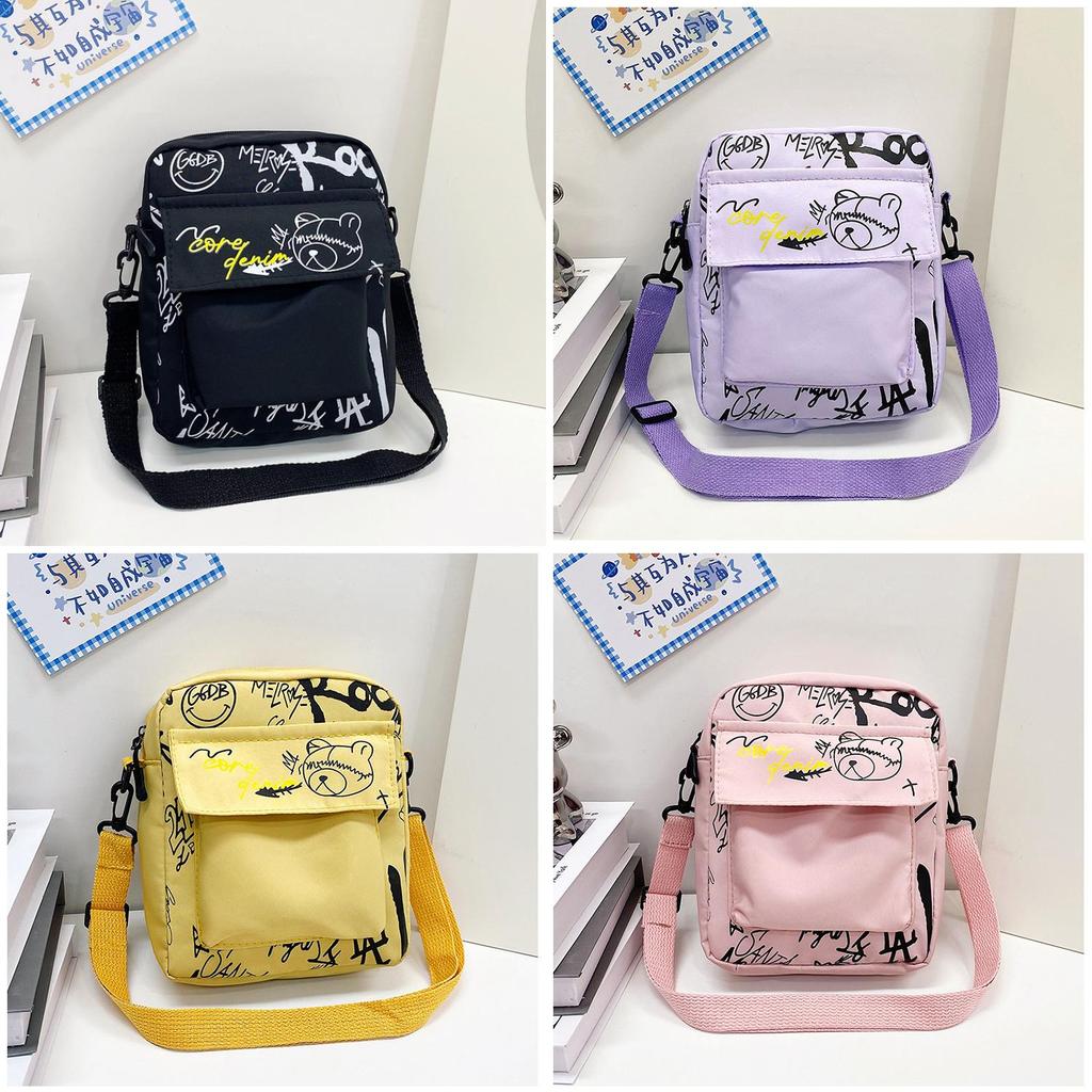 Crafty Small Crossbody Bag With Nylon Material For Daily Casual Use