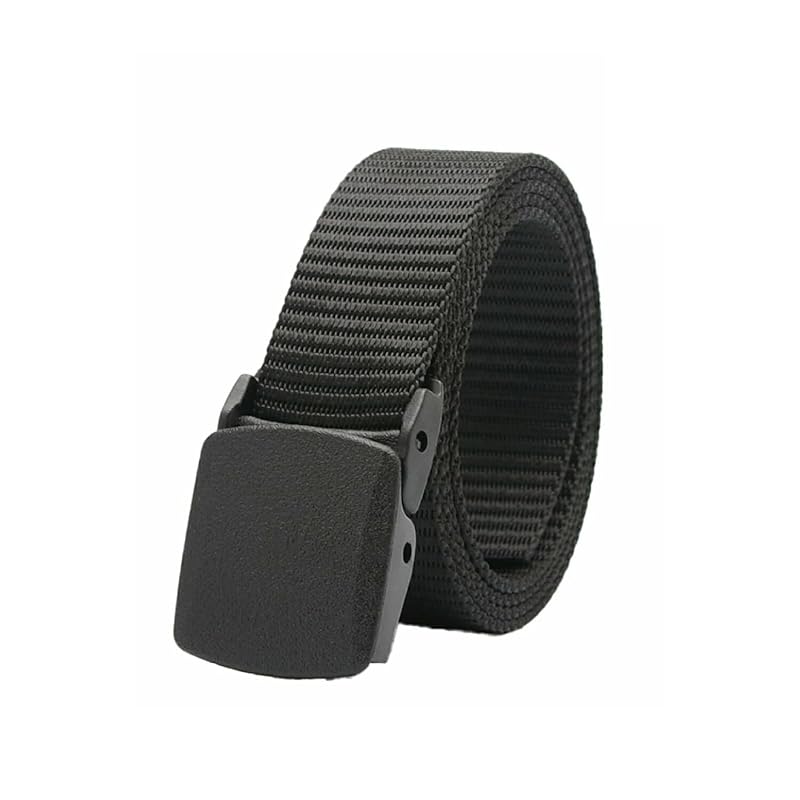 

[Y s factory] nylon belt men s Stepless adjustment No hole No drilling required outdoor free size jeans For work work clothes Survival game casual