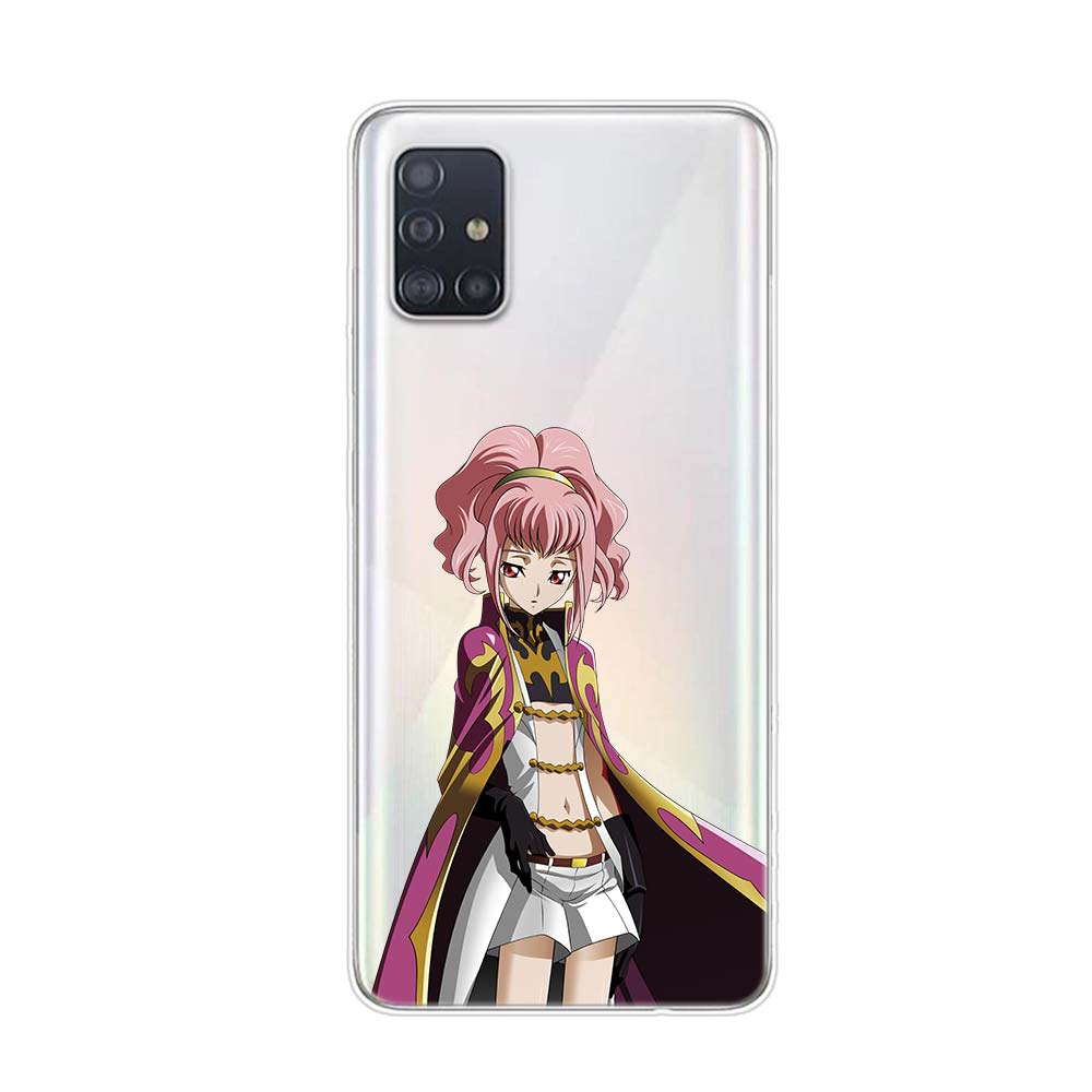 Anime Code Geass Lelouch For Samsung Galaxy A01 A11 A12 A22 A21S A31 A41 A42 A51 A71 A32 A52 A72 A02S Silicone Phone Case