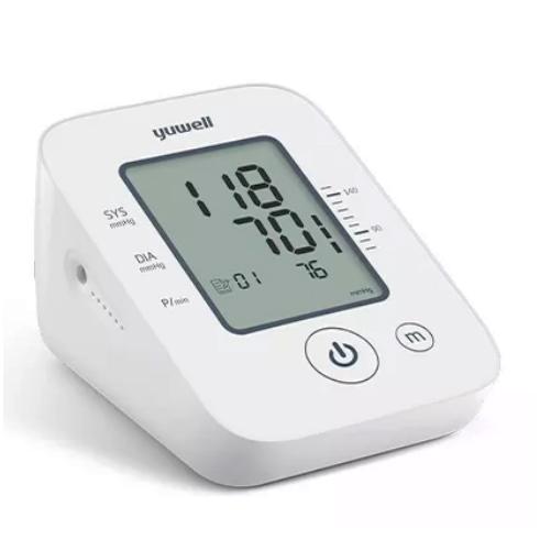 Medical Digital Display Tensiometer 90 Groups Memory LCD Electronic Sphygmomanometer BP Monitor Continuous Electrically Plastic