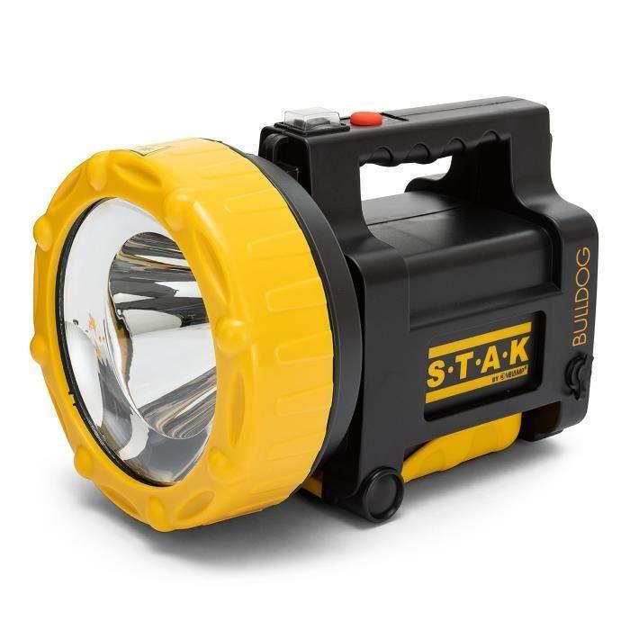 Lampe De Chantier - VELAMP - Bulldog - 30W - LED - Imperméable à l'eau