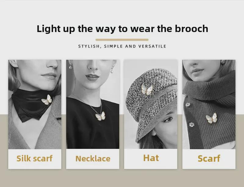 Luxurious Zircon Flower Bow Brooch: Stylish & Versatile Pin