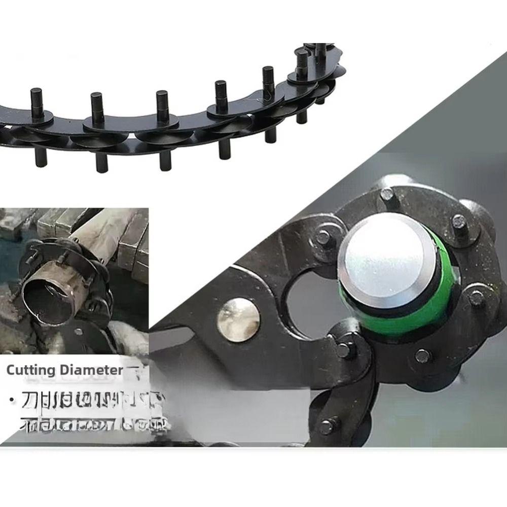 19-76mm Range Exhaust Pipe Cutter Chain Type Pipe Cutting Tool  Pipe Modification