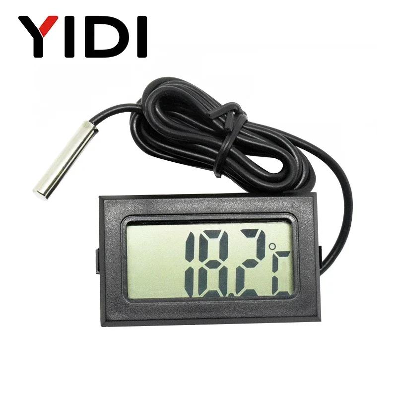 Mini LCD Digital Thermometer Hygrometer Gauge Tester Probe Incubator Aquarium Temperature Humidity Meter Sensor Detector