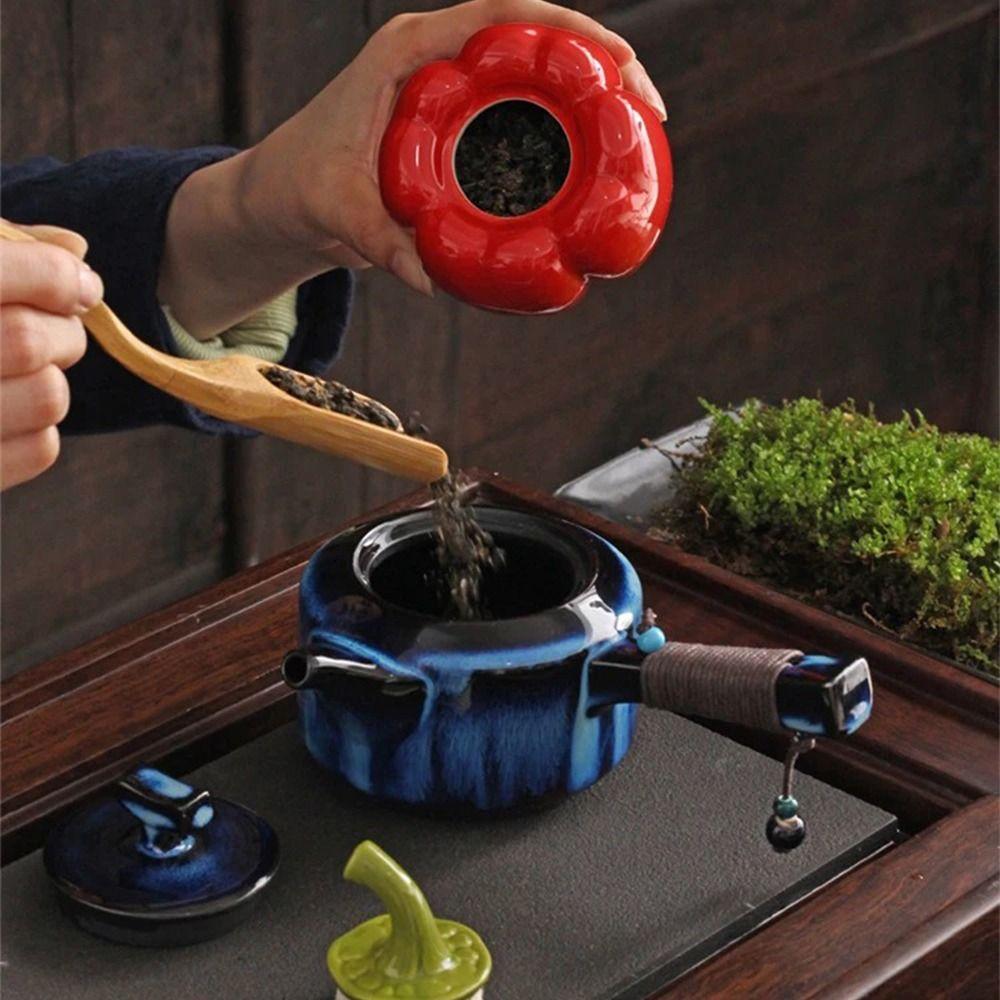 Creative Ceramic Tea Caddies Chili Shape Coffee Container Food Storage Jar  Sealed Jars