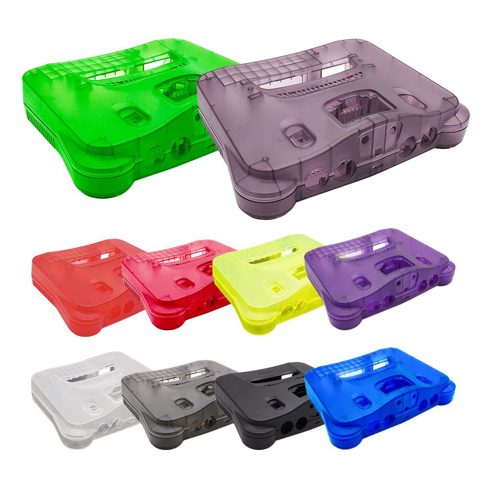 Multiple Color Shell Cover Screw Driver Exclusive New N64 Replacement Atomic Case for N64 Nin Tendo 64 Game Accessories