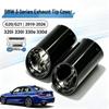 Black Exhaust Tailpipe Cover for 2019-2026 BMW 3 Series G20/G21 Models (320i, 330i, 330e)