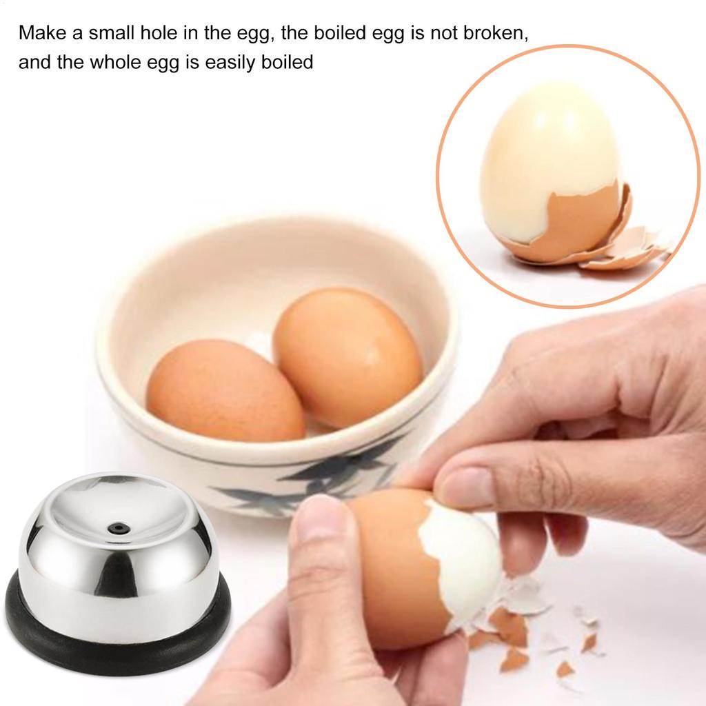 Egg Piercer for Boiled Eggs Hole Puncher Prickers Separator Stainless Steel Needle Egg Separator Piercing Tool Kitchen Gadgets