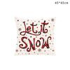 45Cm Christmas Cushion Cover New Year Decor England Plaid Style Seat Pillowcase Car Pillowcase Merry Christmas Decor Home