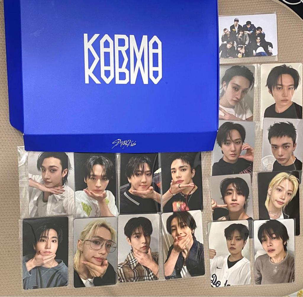 [USED] Straykids Karma HMV Rakidro Bonus Photocard All Complete