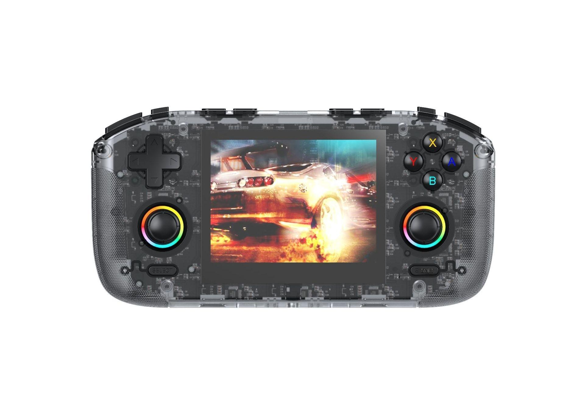 RK35H Handheld Game Console 3.5Inch IPS HD 64GB Retro Games Consoles Linux System Portable Pocket Video Game Player белый