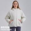 Autumn and winter coat padded clothes women's high-end hooded padded jacket loose short warm new zipper windproof top