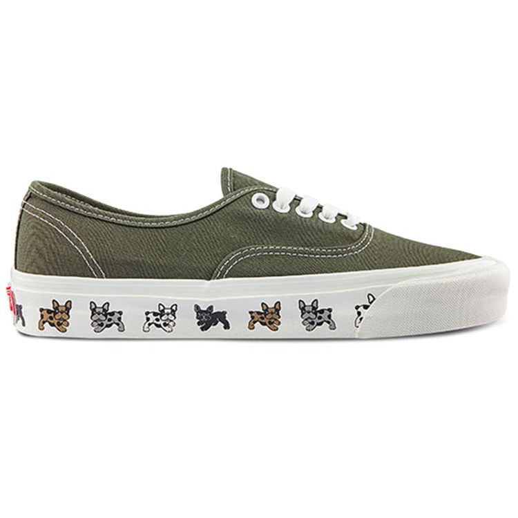 Vans Authentic 44 DX Anaheim Factory - Olive Best Friend Unisex Sneakers Green VN0A5KX4OLV