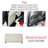 Für BMW F10 F10 F06 F07 F02 Auto-Rücksitzlehnen-Panel Leder-Rückenlehnen-Aufbewahrungstaschen-Abdeckung Zubehör für BMW 5 6 7 Serie 520 630 740