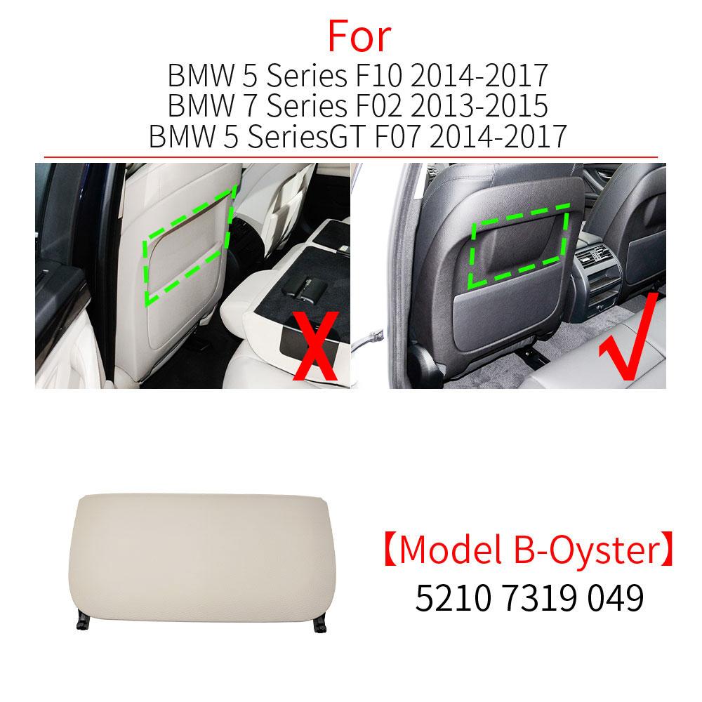 Für BMW F10 F10 F06 F07 F02 Auto-Rücksitzlehnen-Panel Leder-Rückenlehnen-Aufbewahrungstaschen-Abdeckung Zubehör für BMW 5 6 7 Serie 520 630 740