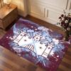 West Ham United Football Print Crystal Velvet Rug, Comfortable Water Absorbent Non Slip Indoor Floor Carpet