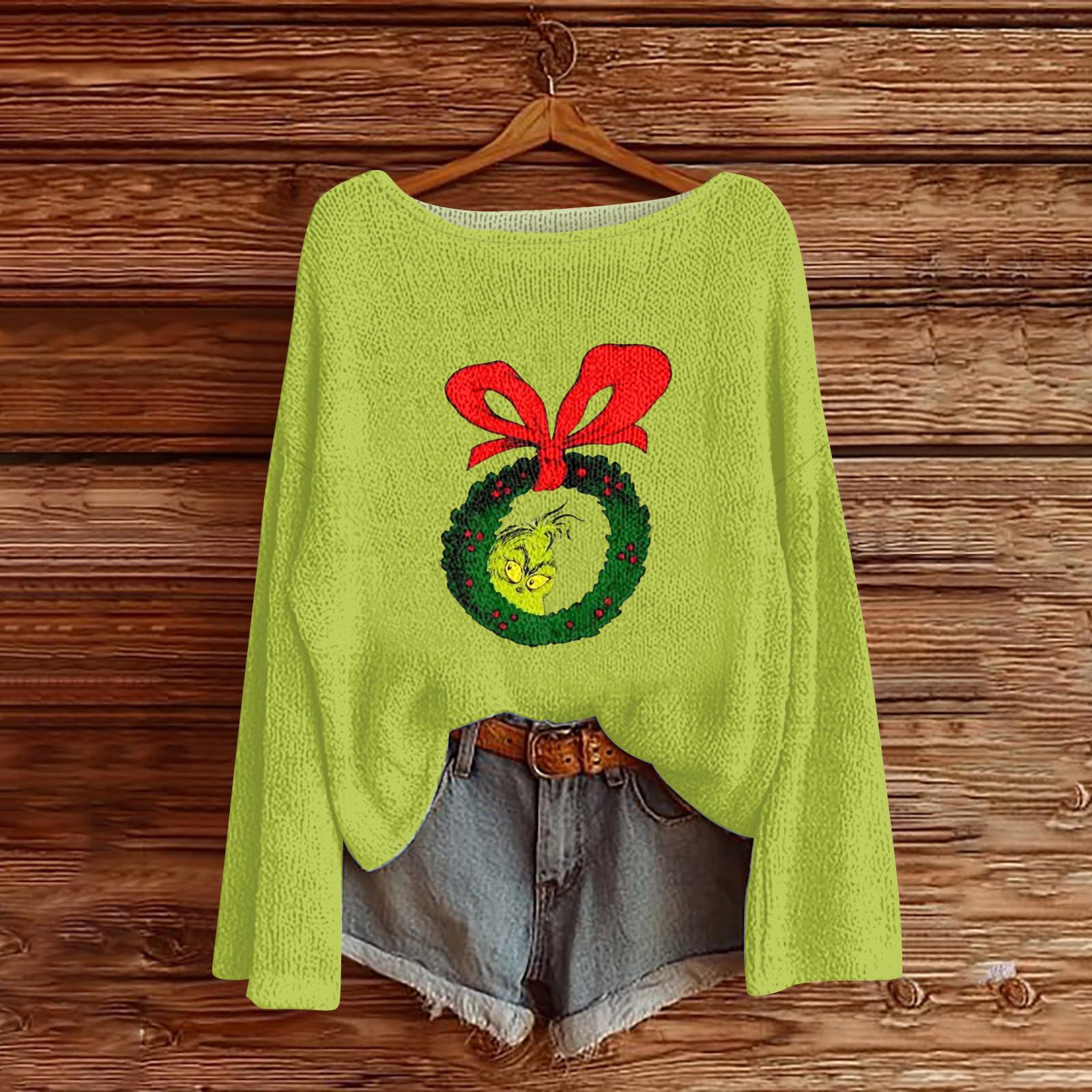 

Женский модный пуловер с круглым вырезом и длинными рукавами, вязаный топ, имитация свитера XL зелёный